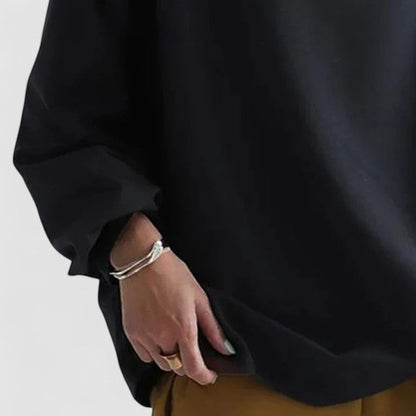 Britney | High-Neck Relaxed Fit Top