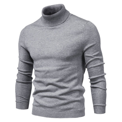 Leopold | Fitted Roll Neck Knit Jumper