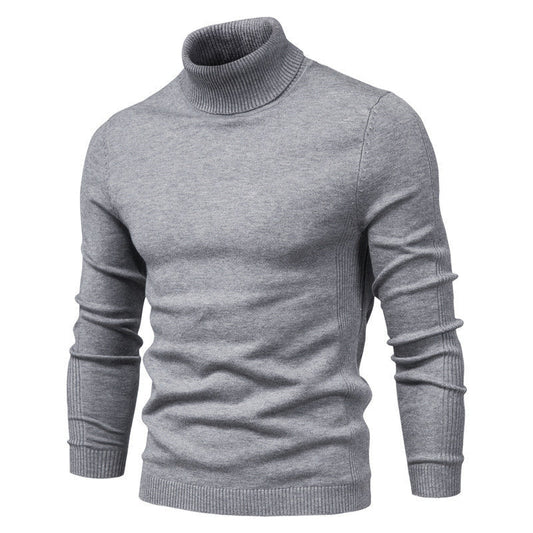 Leopold | Fitted Roll Neck Knit Jumper
