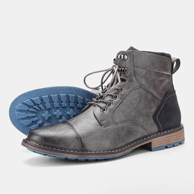 Clement | Handcrafted Leather Lace-Up Oxford Boots