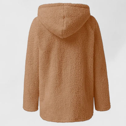Maeve | Hooded Teddy Faux Fur Warm Jacket