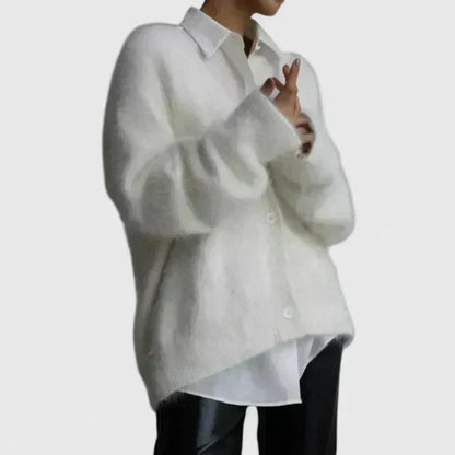 Lucerinna | Classic Cut Cosy Nights Winter Wool Cardigan