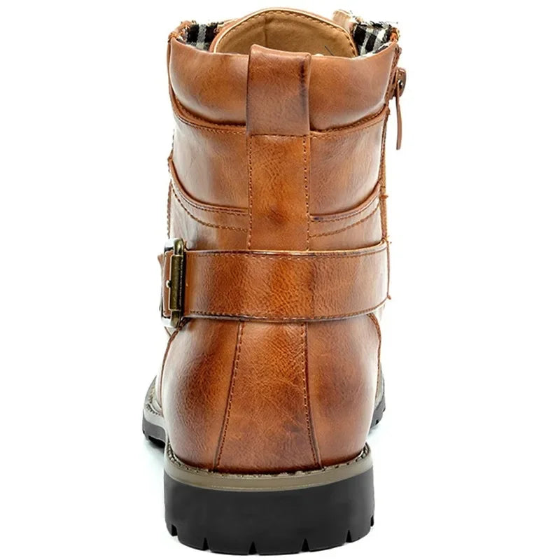 Julian | Lace-Up Leather Ankle Boots