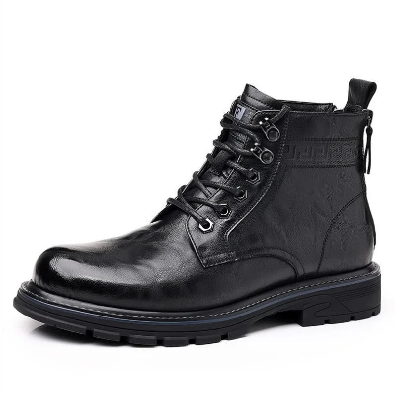 Horace | Leather Ranger Boots