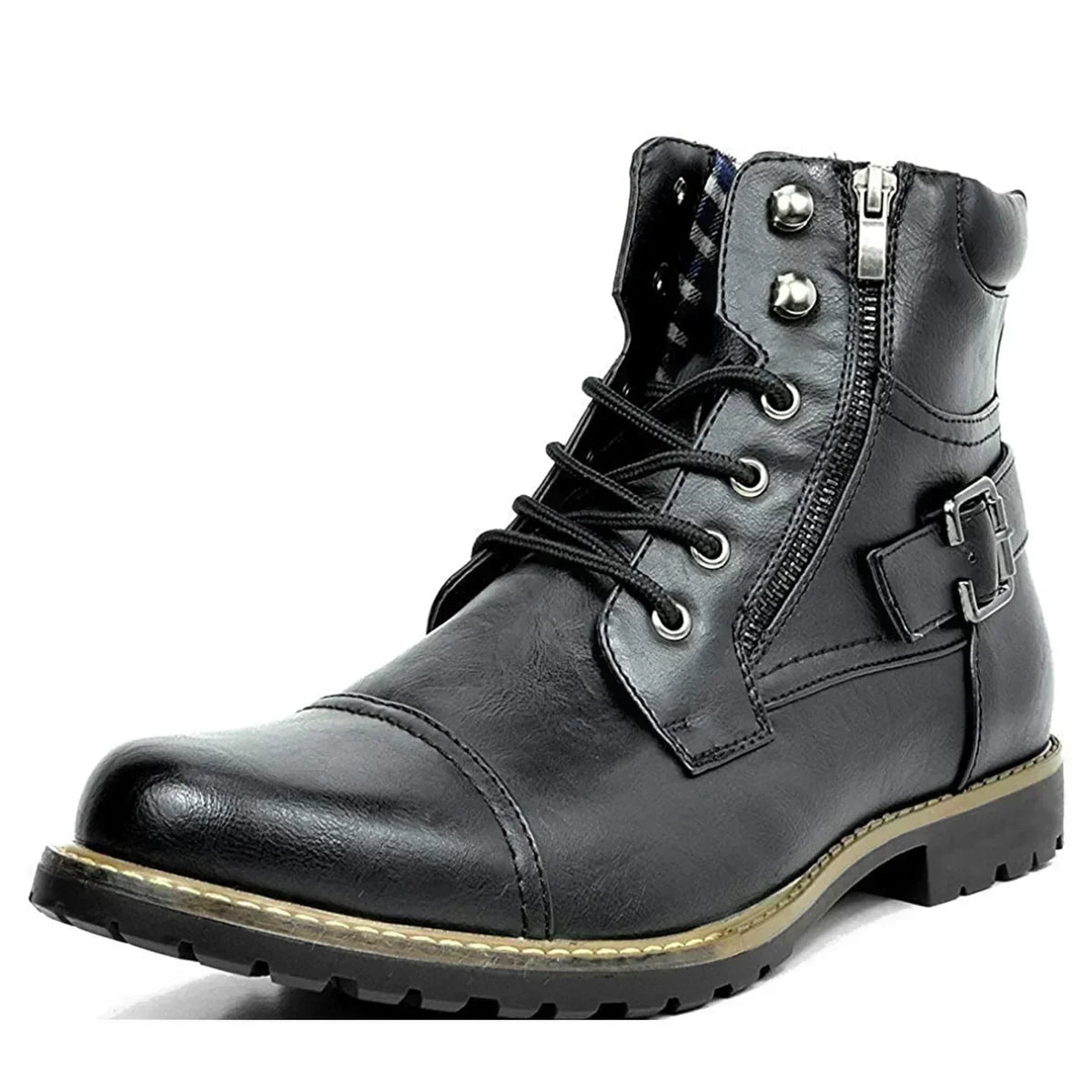 Julian | Lace-Up Leather Ankle Boots