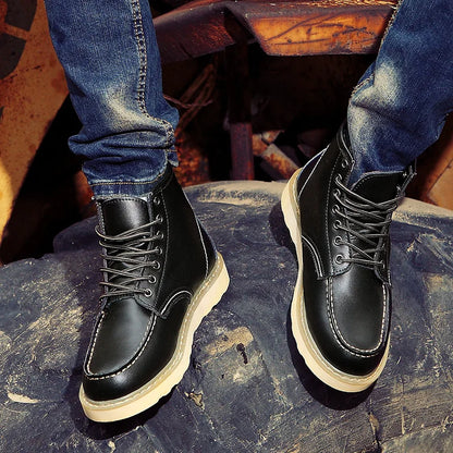 Montague | Leather Winter Boots with Padded Insoles