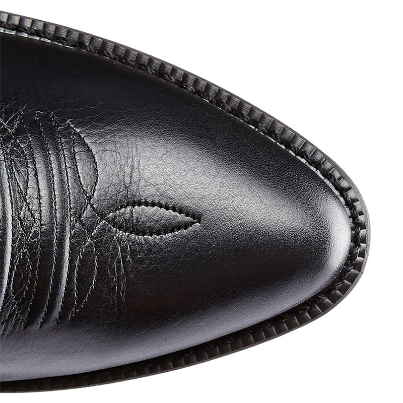Nelly | Leather Embroidered Pointed Toe Western Cowboy Boots