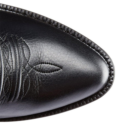 Nelly | Leather Embroidered Pointed Toe Western Cowboy Boots