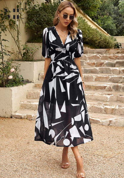 Arabella | Floral Print Relaxed Fit Maxi Dress