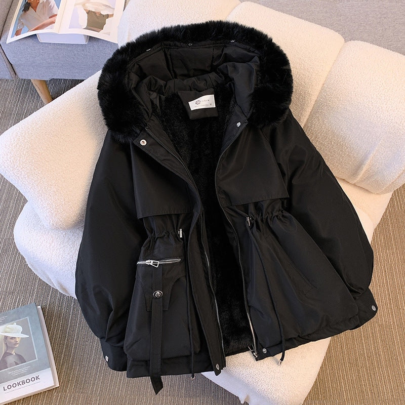 Raine | Faux Fur Hooded Padded Parka, Sherpa Lined