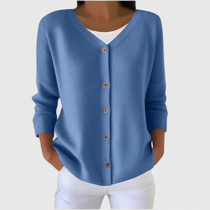 Wena | Hooded Button-Front Elegant Cardigan