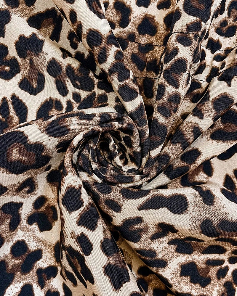 Willow | Reversible Leopard Print Waterproof Hooded Coat