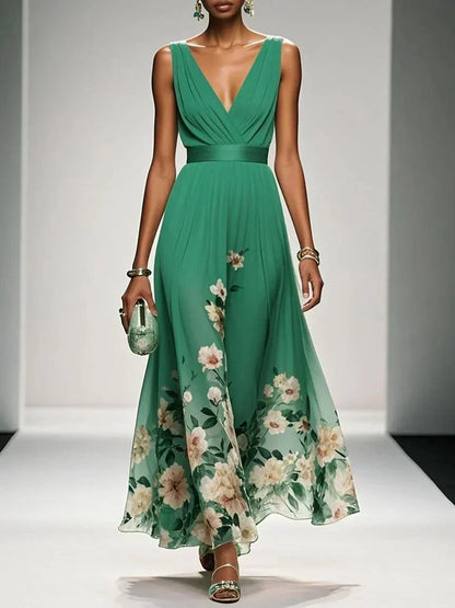 Freya | Women's Floral Print Wedding Guest Dress
