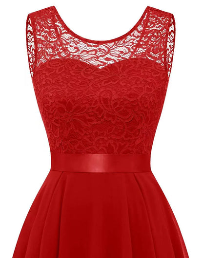 Olivia | Women's High-Low Elegant Wedding Guest Dress
