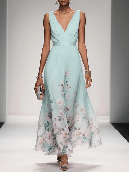 Freya | Women's Floral Print Wedding Guest Dress