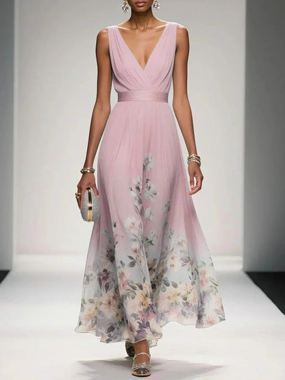 Freya | Women's Floral Print Wedding Guest Dress