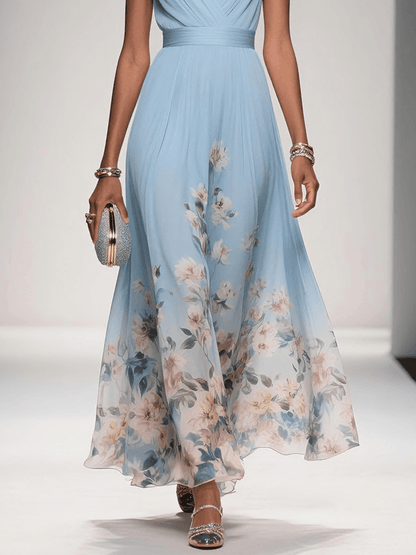 Freya | Women's Floral Print Wedding Guest Dress
