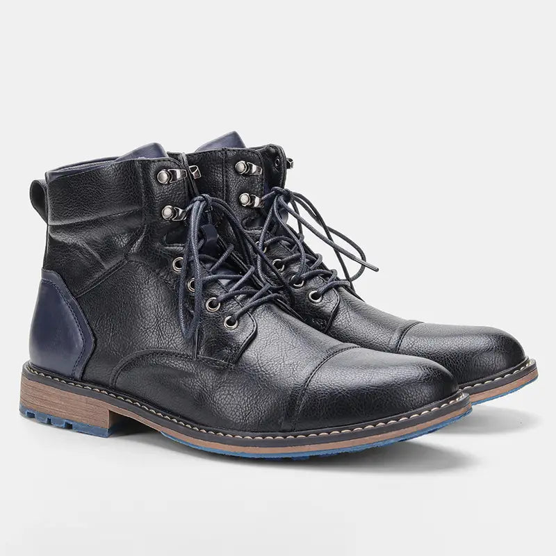 Clement | Handcrafted Leather Lace-Up Oxford Boots