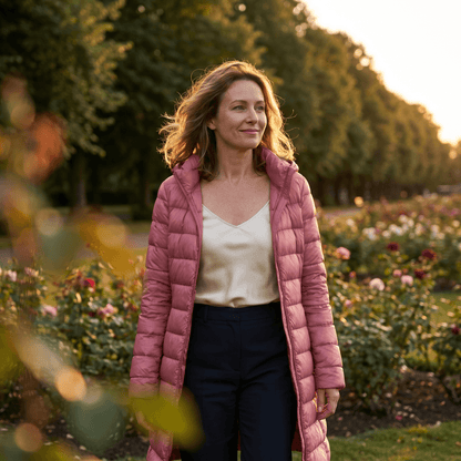Aveline | Ultralight Hooded Longline Down Puffer Coat