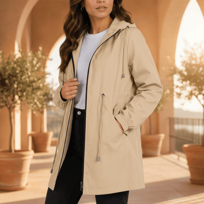 Alder | Winter Lightweight Waterproof Hooded Raincoat