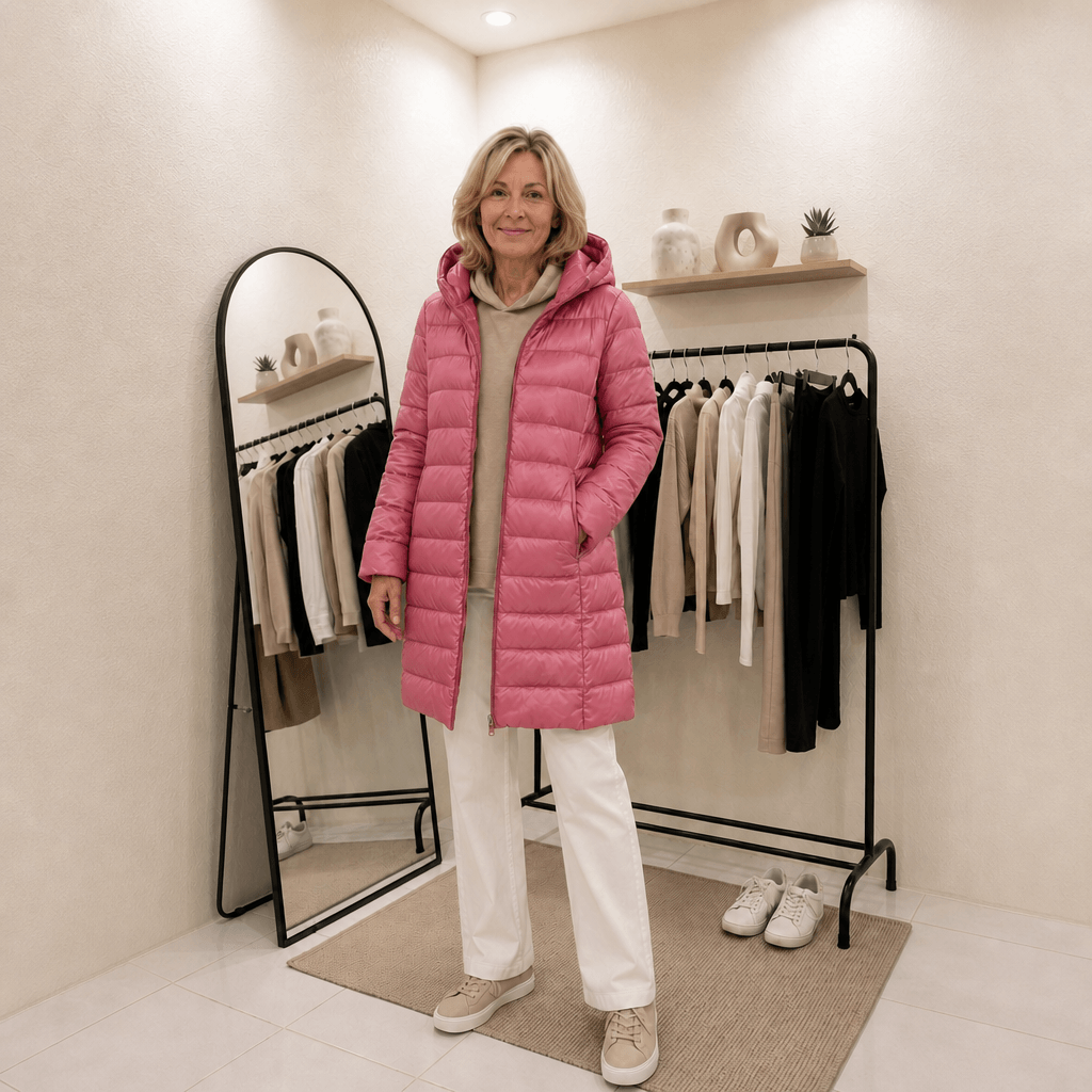 Aveline | Ultralight Hooded Longline Down Puffer Coat