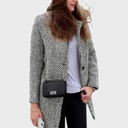 Evangeline | Elegant Longline Winter Coat