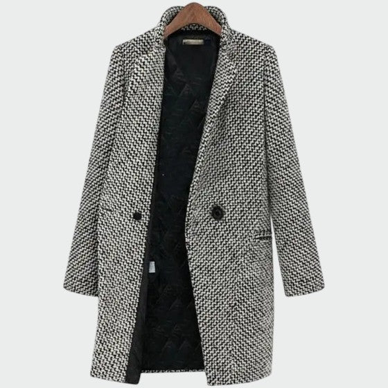 Evangeline | Elegant Longline Winter Coat