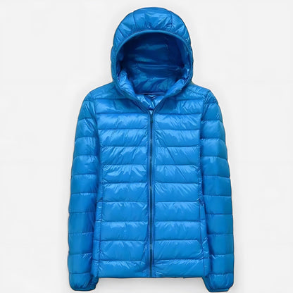 Marlow | Lightweight Quilted Hooded Packable Puffer Jacket