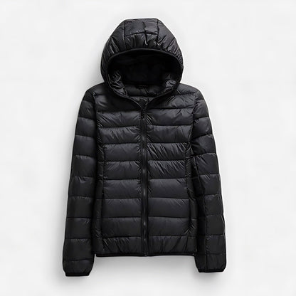 Marlow | Lightweight Quilted Hooded Packable Puffer Jacket