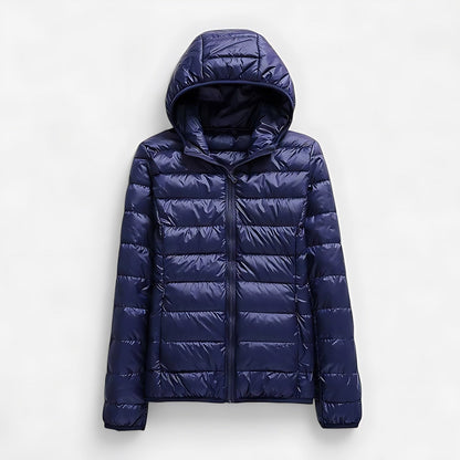 Marlow | Lightweight Quilted Hooded Packable Puffer Jacket