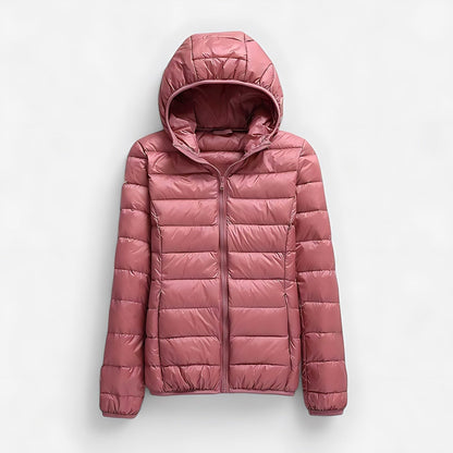 Marlow | Lightweight Quilted Hooded Packable Puffer Jacket