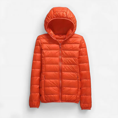 Marlow | Lightweight Quilted Hooded Packable Puffer Jacket