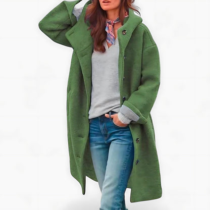 Naomi | Teddy Fleece Hooded Longline Winter Coat