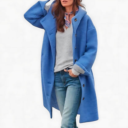 Naomi | Teddy Fleece Hooded Longline Winter Coat
