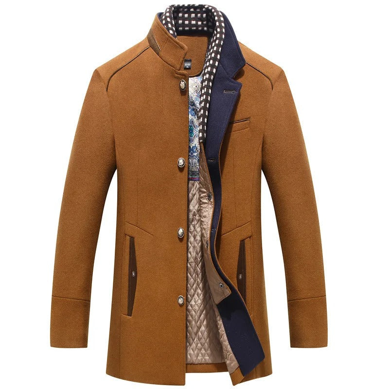Laurence | Wool Blend Classic Warm Jacket