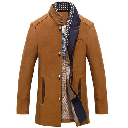 Laurence | Wool Blend Classic Warm Jacket