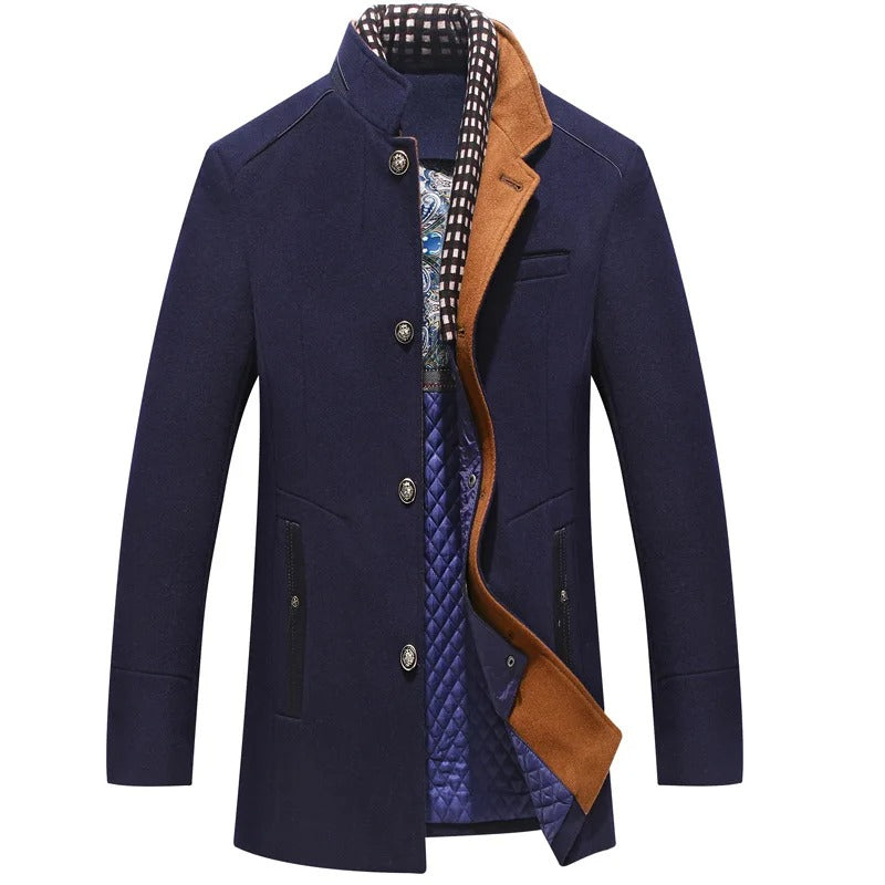 Laurence | Wool Blend Classic Warm Jacket