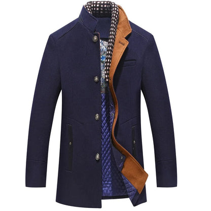Laurence | Wool Blend Classic Warm Jacket