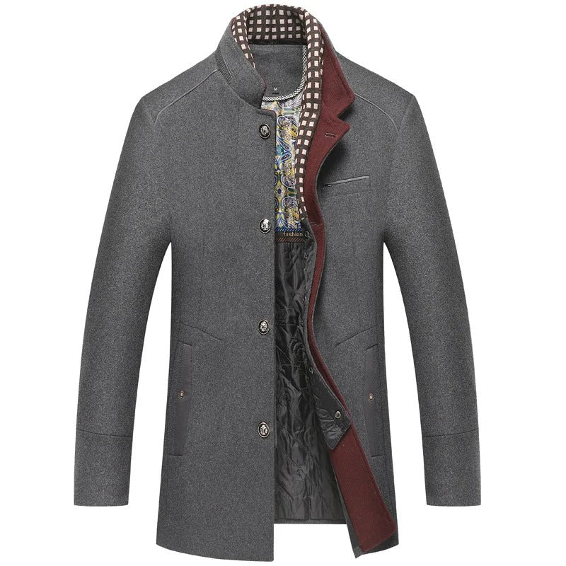 Laurence | Wool Blend Classic Warm Jacket