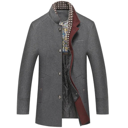 Laurence | Wool Blend Classic Warm Jacket