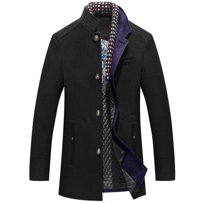 Laurence | Wool Blend Classic Warm Jacket