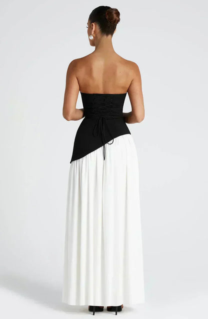 Ruby | Women's Asymmetric Maxi Wedding Guest Dress