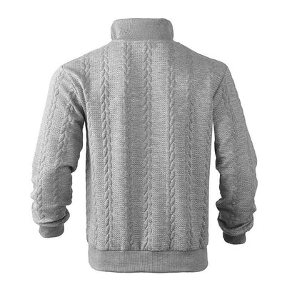 Jonty | Cable Knit Quarter Zip Jumper