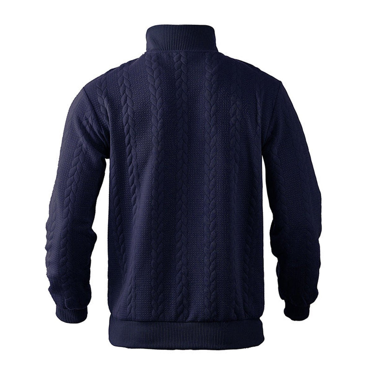 Jonty | Cable Knit Quarter Zip Jumper