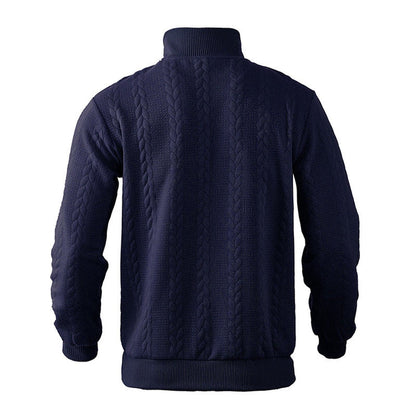 Jonty | Cable Knit Quarter Zip Jumper