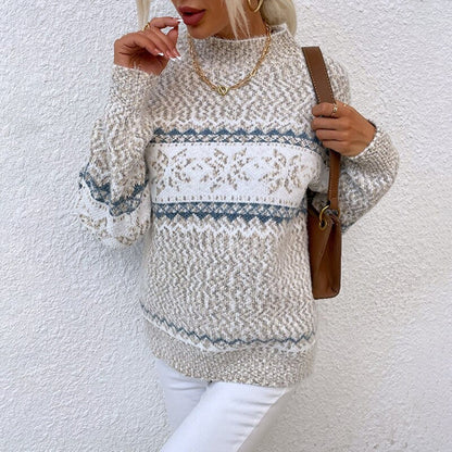Chloe | Fair Isle Snowflake Christmas Jumper