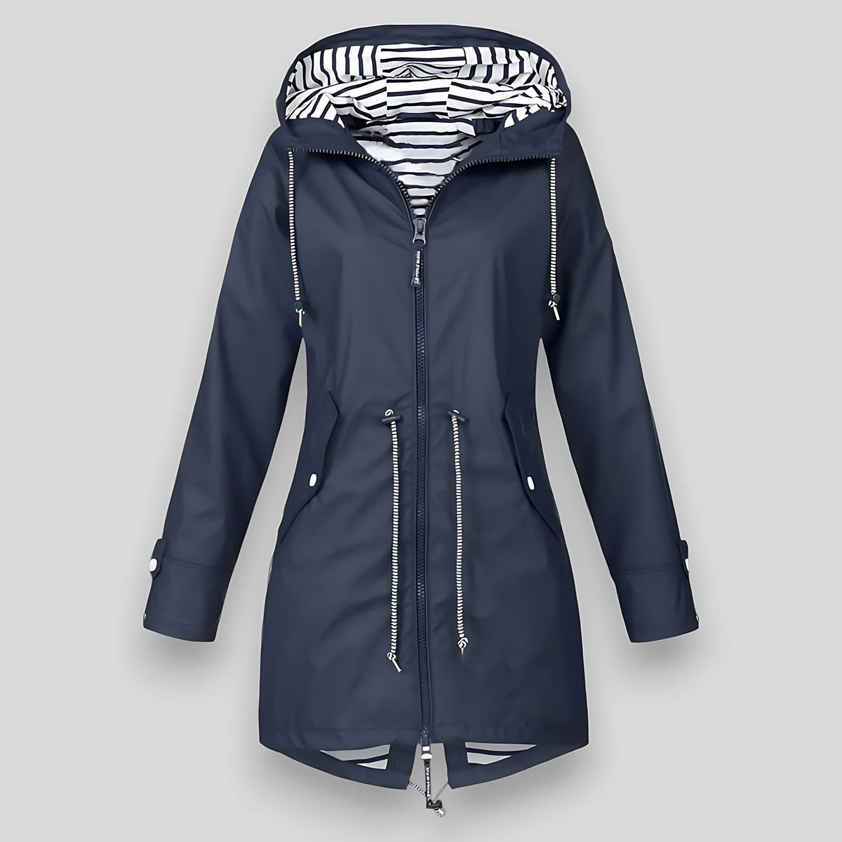 Marin | Waterproof Hooded Longline Anorak Rain Coat