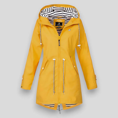 Marin | Waterproof Hooded Longline Anorak Rain Coat