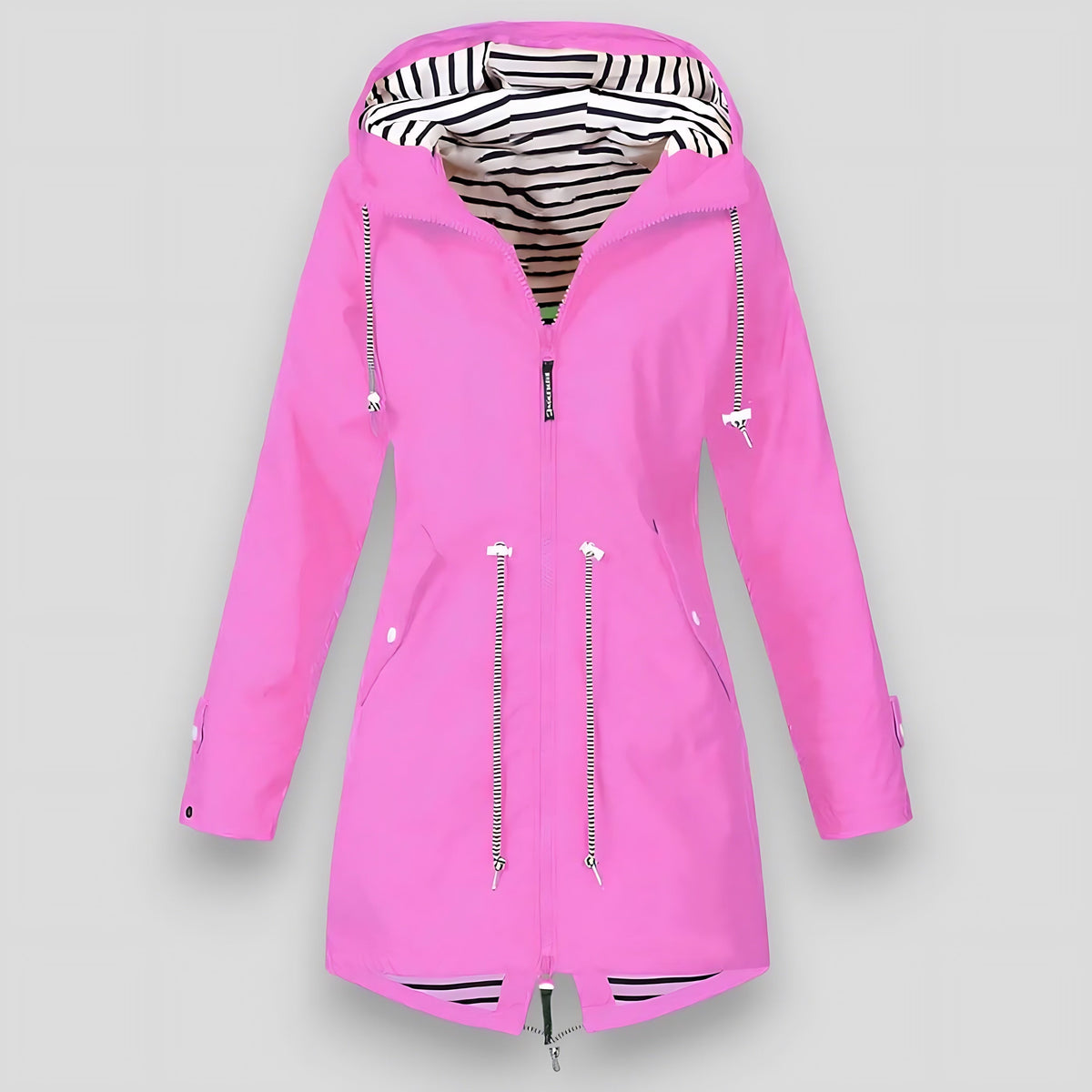 Marin | Waterproof Hooded Longline Anorak Rain Coat