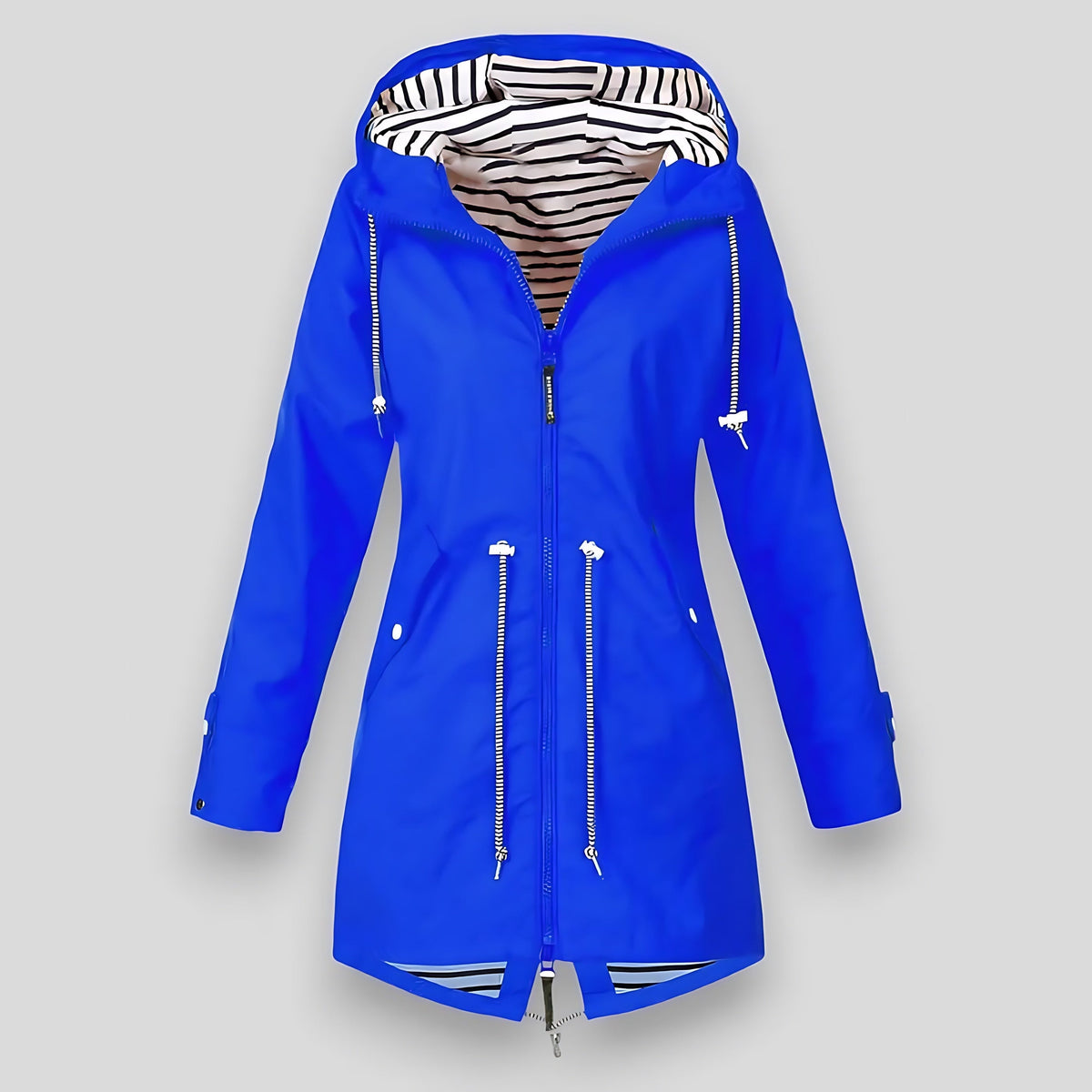 Marin | Waterproof Hooded Longline Anorak Rain Coat
